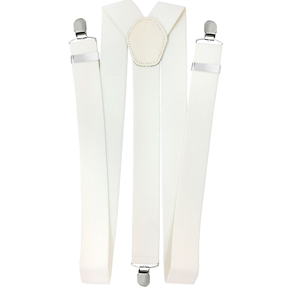 Ivory Braces with Clip On - 25mm