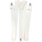 Ivory Braces with Clip On - 25mm