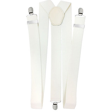 Ivory Braces with Clip On - 25mm