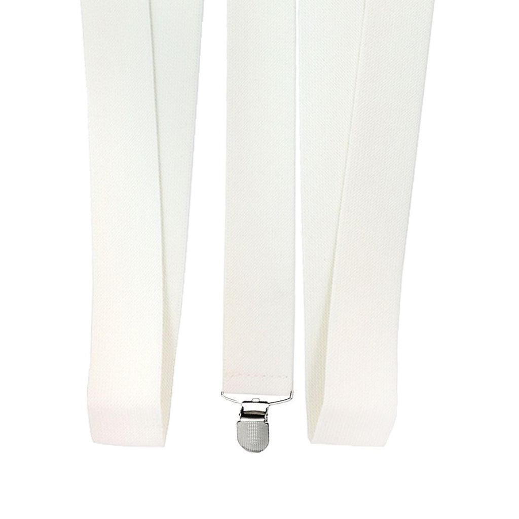 Ivory Braces with Clip On - 25mm