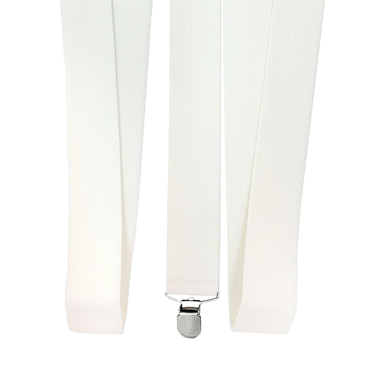 Ivory Braces with Clip On - 25mm