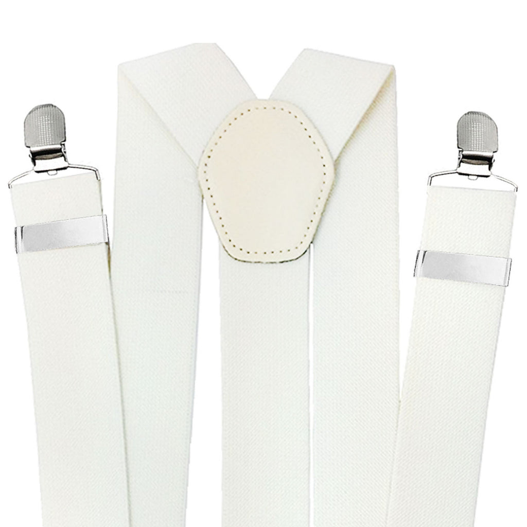 Ivory Braces with Clip On - 25mm