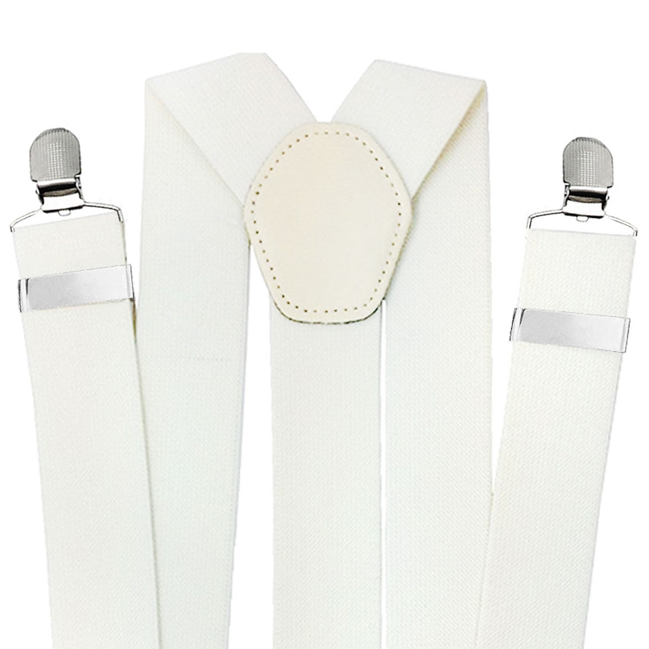 Ivory Braces with Clip On - 25mm