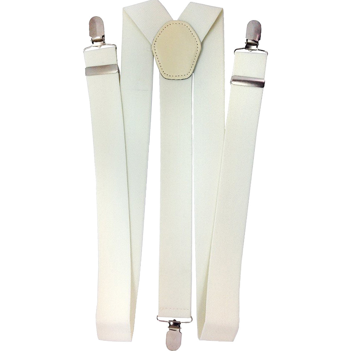 Ivory Braces with Clip On - 25mm