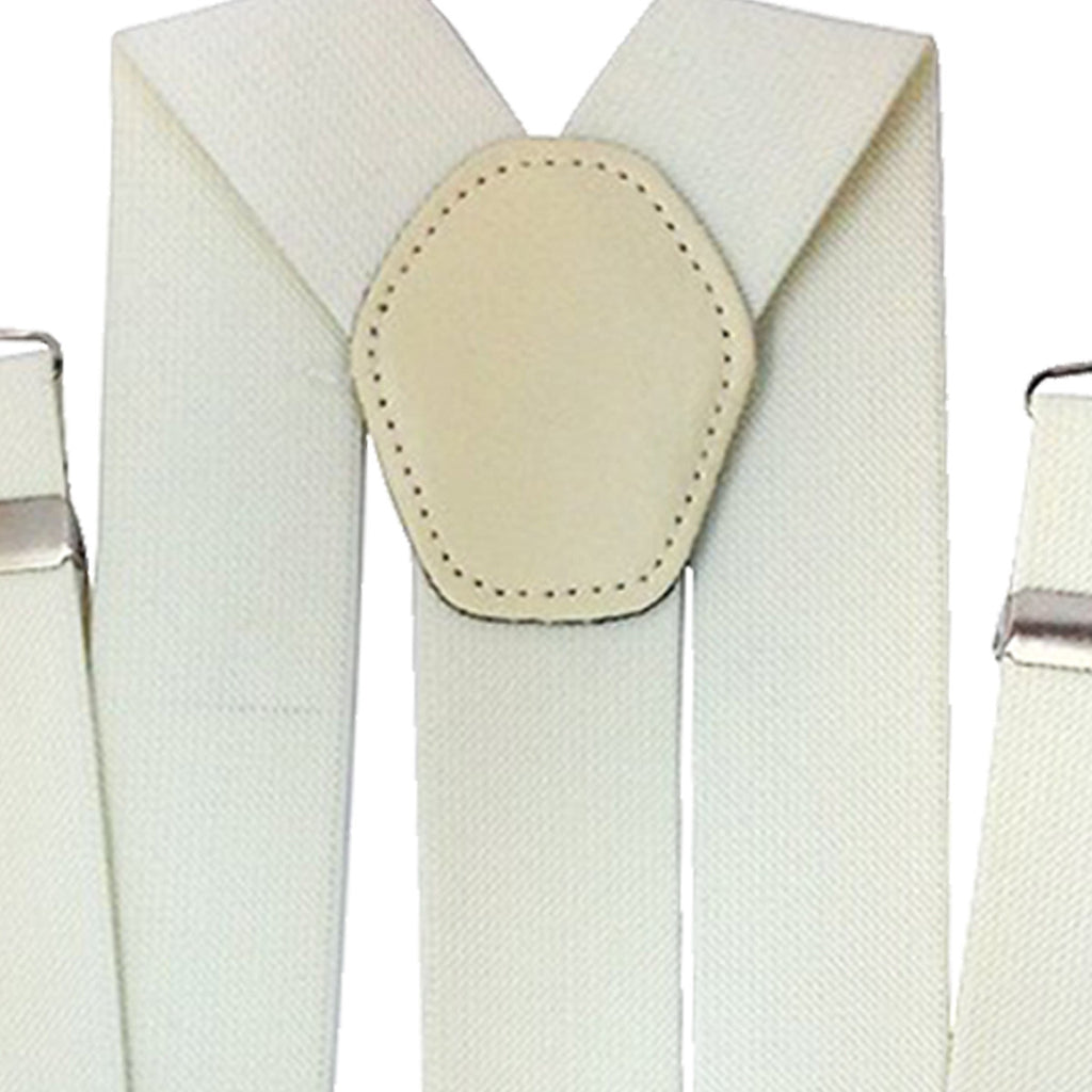 Ivory Braces with Clip On - 25mm