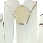 Ivory Braces with Clip On - 25mm