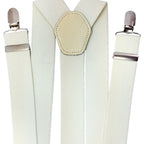 Ivory Braces with Clip On - 25mm