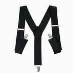 Black Braces with Clip On - 35mm