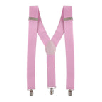 Baby Pink Braces with Clip On - 35mm