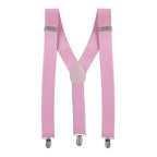 Baby Pink Braces with Clip On - 35mm