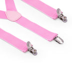 Baby Pink Braces with Clip On - 35mm