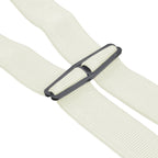 X-Shaped Ivory Braces with Clip On - 35mm