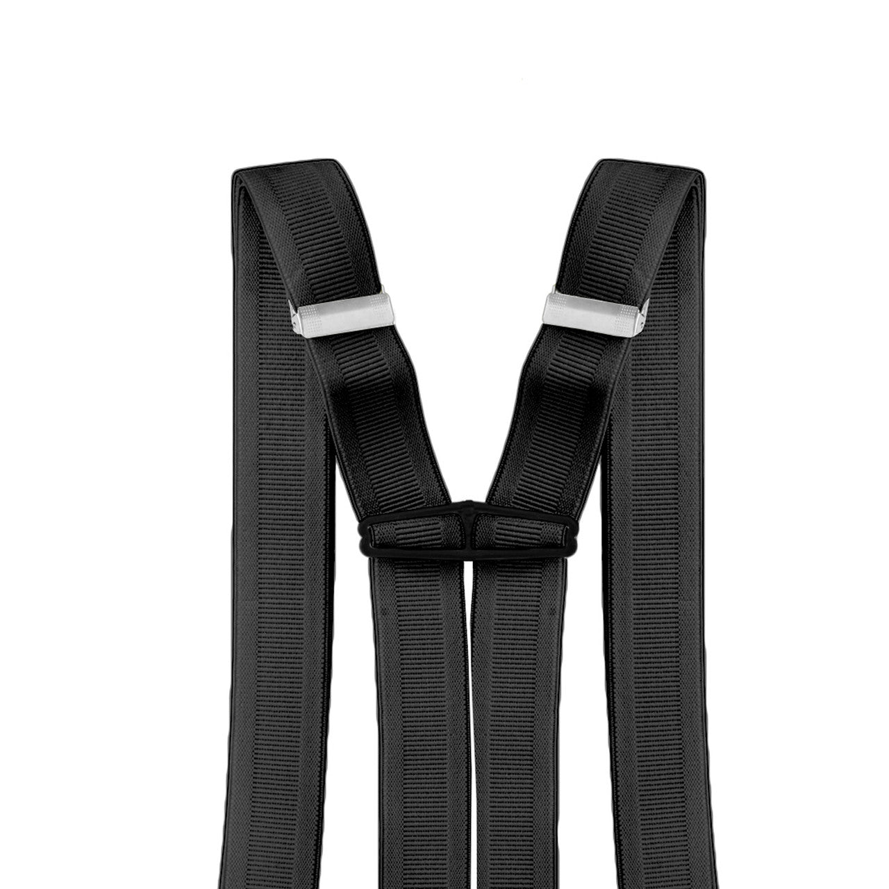 X-Shaped Black Braces with Clip On - 35mm