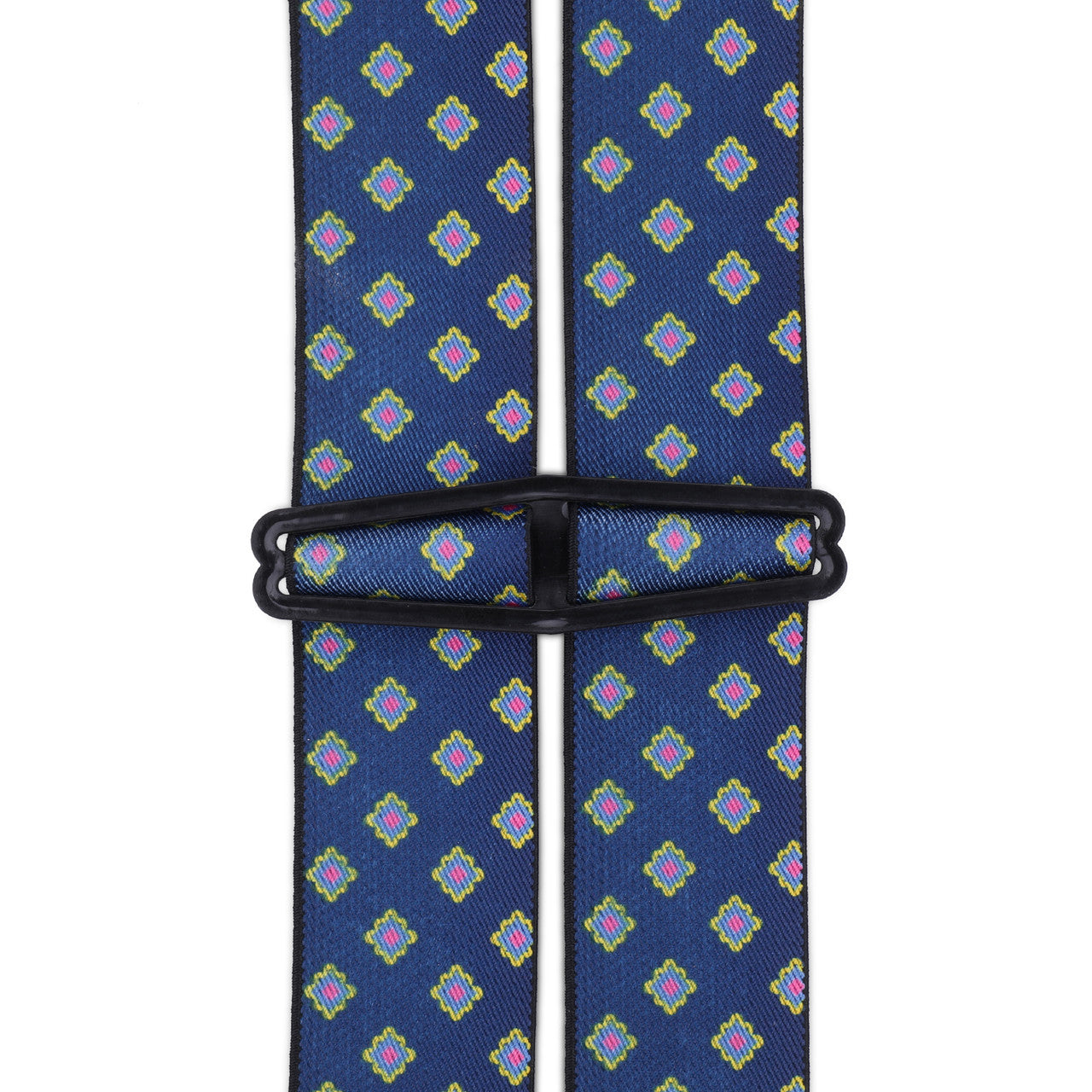X-Shaped Teal Braces with Clip On - 35mm