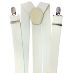 Ivory Braces with Clip On - 35mm