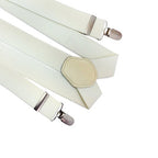 Ivory Braces with Clip On - 35mm