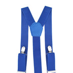 Royal Blue Braces with Clip On - 35mm