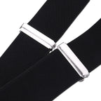 Black Braces with Clip On - 50mm