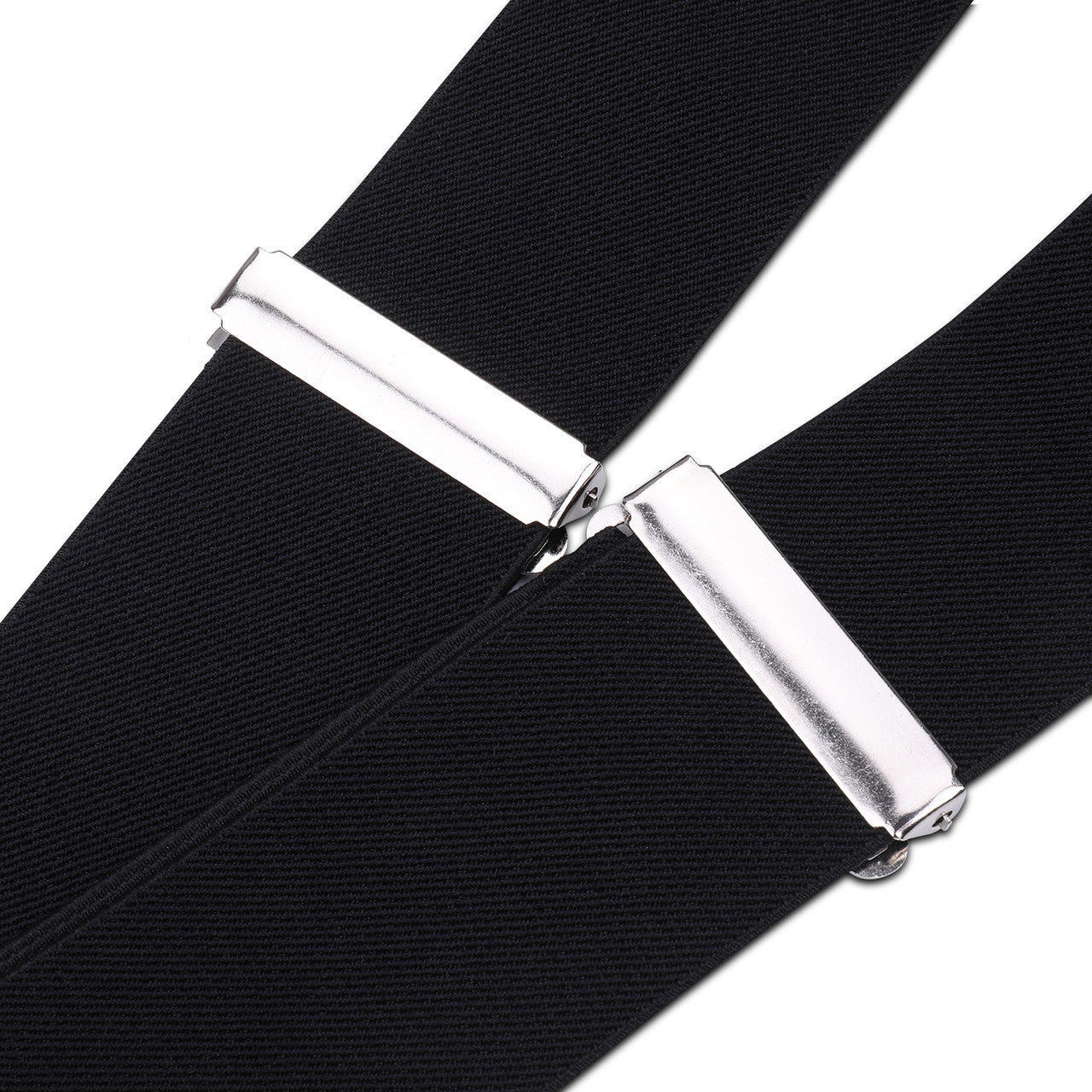 Black Braces with Clip On - 50mm