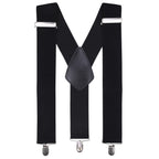 Black Braces with Clip On - 50mm