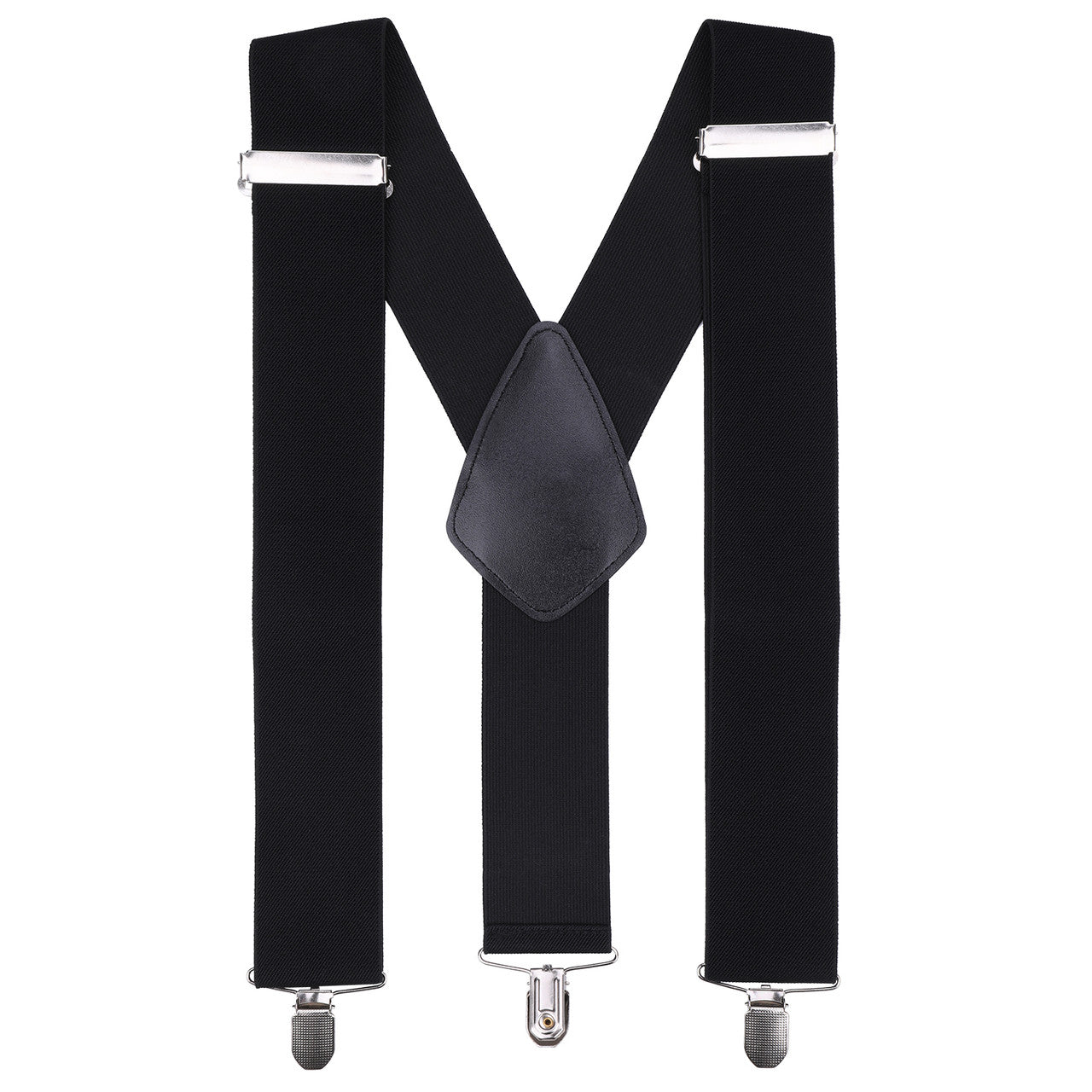 Black Braces with Clip On - 50mm