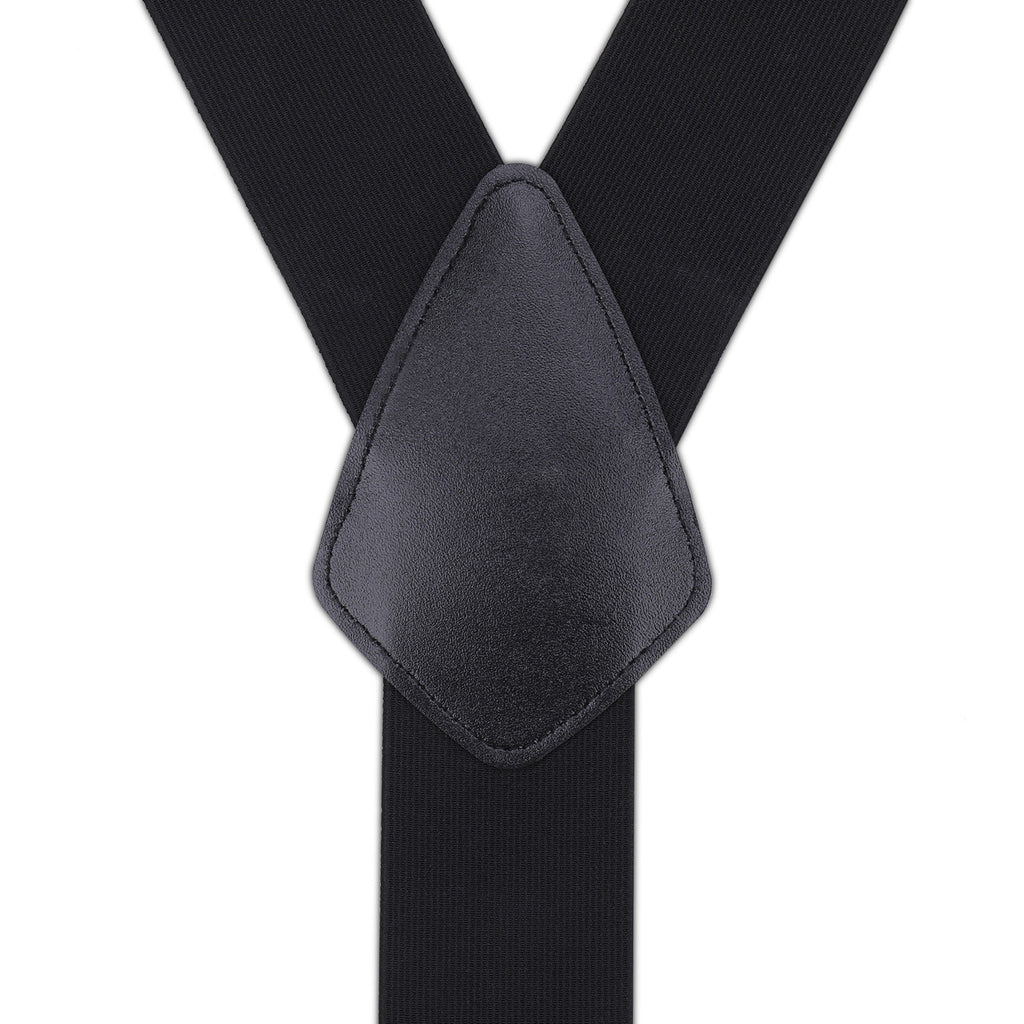 Black Braces with Clip On - 50mm
