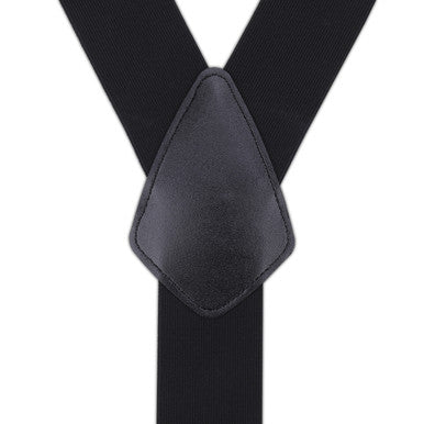 Black Braces with Clip On - 50mm