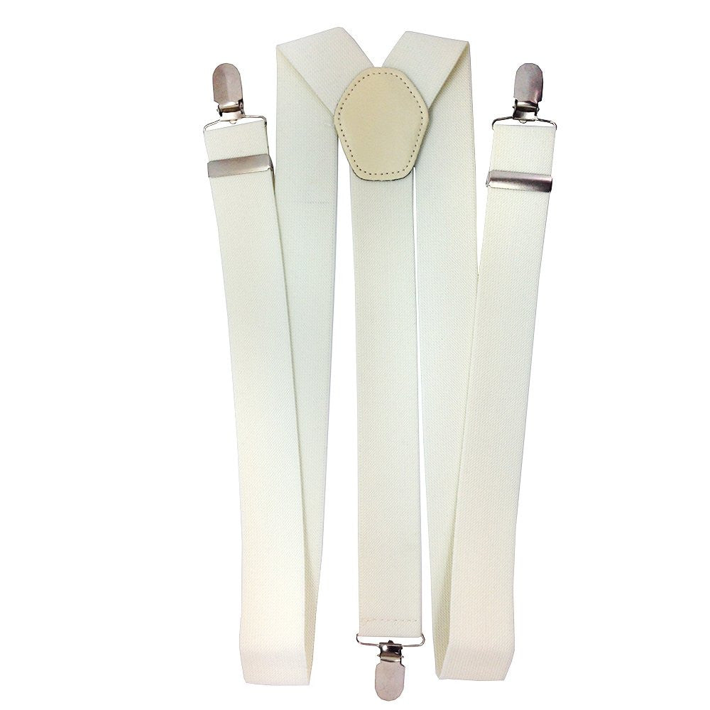 Ivory Braces with Clip On - 50mm