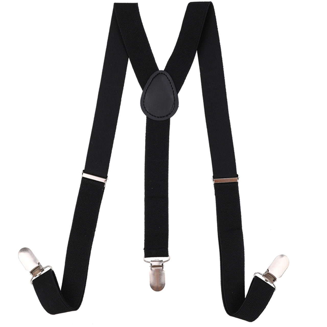 Kids Braces with Bow Tie and Neck Tie - 25mm (85cm) - Black