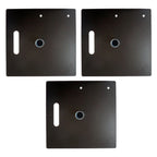 Base Plates for Pipe and Drapes - 3Pcs