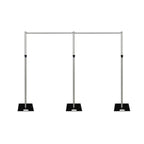Base Plates for Pipe and Drapes - 3Pcs