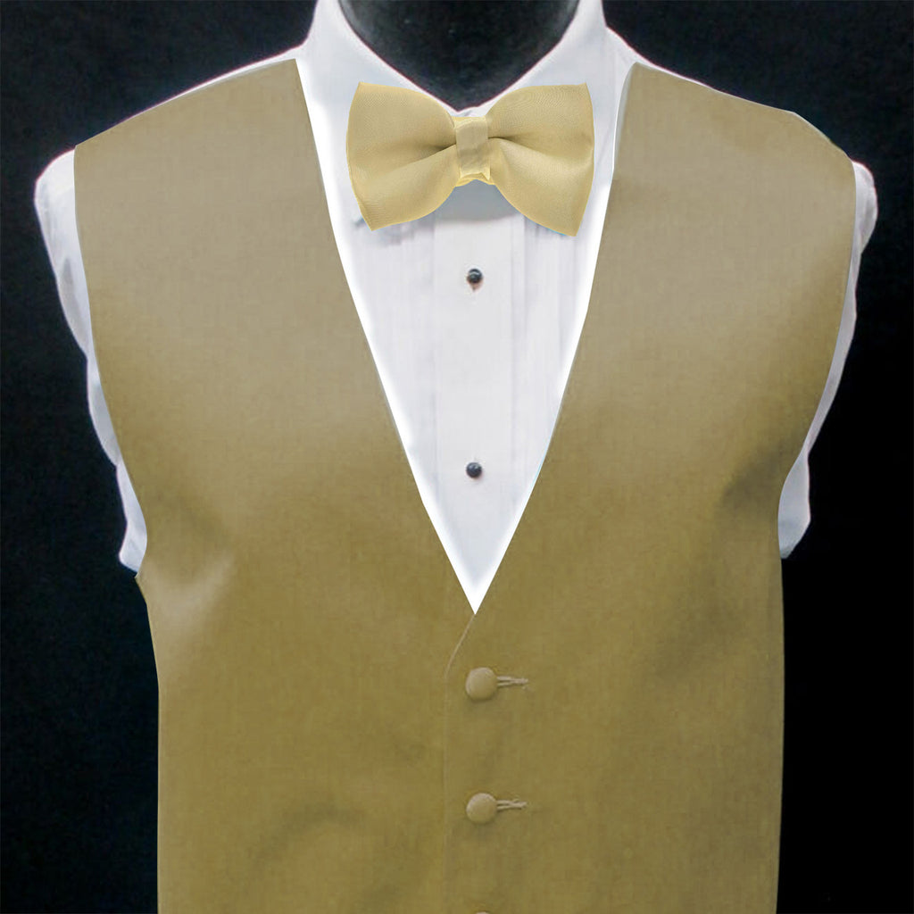 Beige Bow Tie