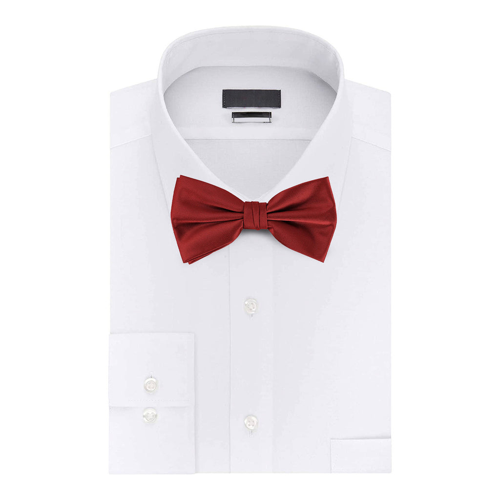 Burgundy Bow Tie