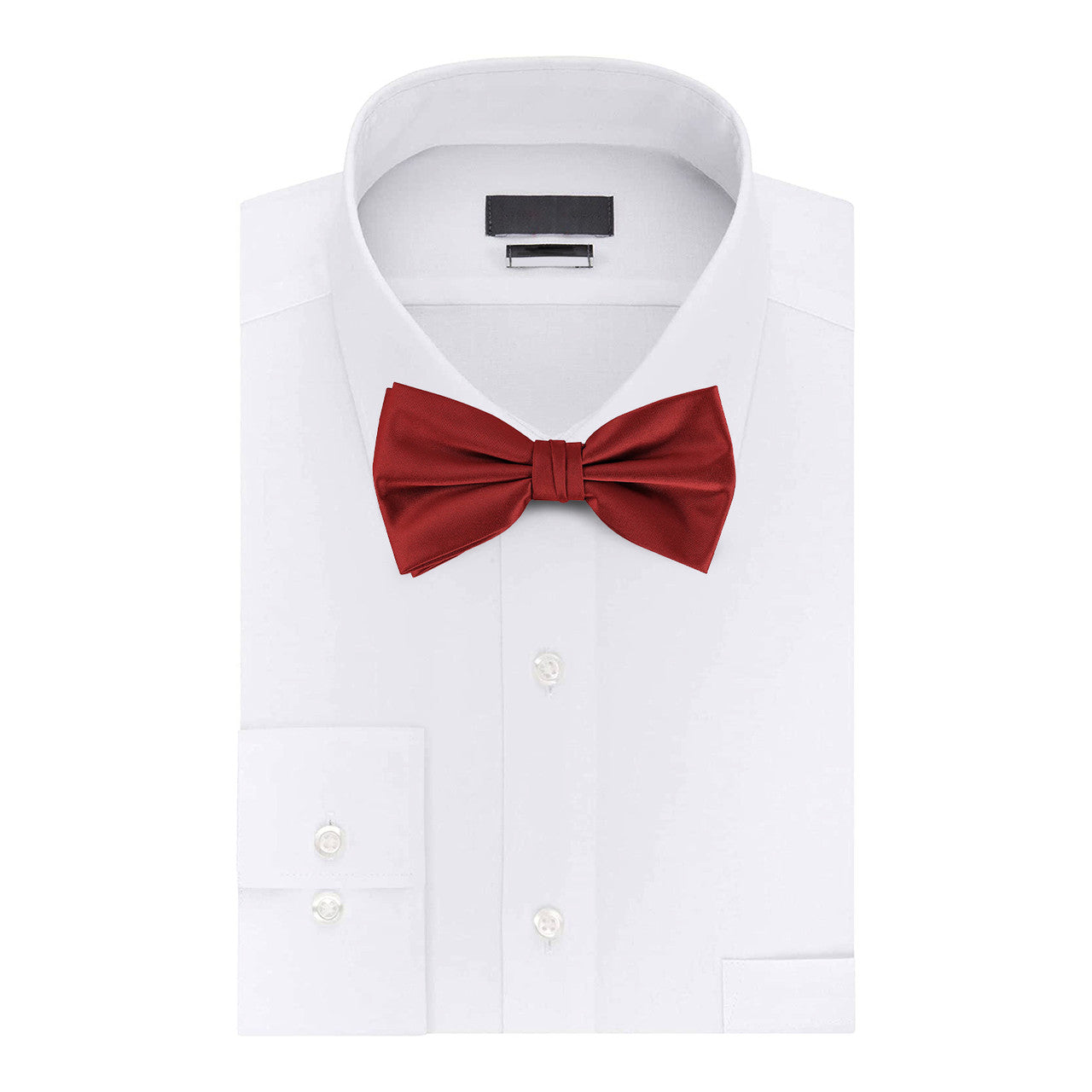 Burgundy Bow Tie
