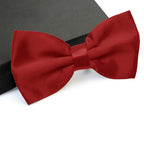 Burgundy Bow Tie