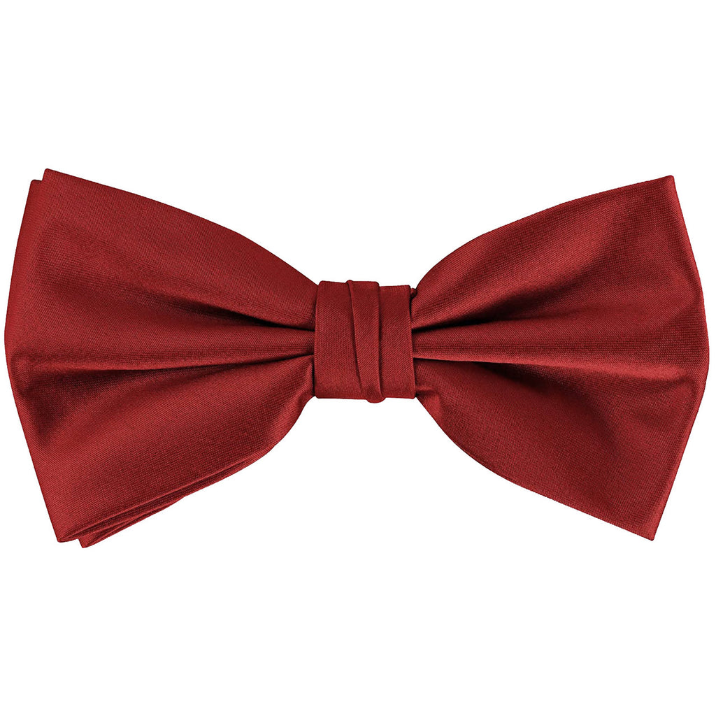 Burgundy Bow Tie
