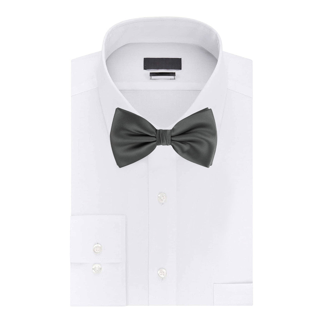 Dark Grey Bow Tie