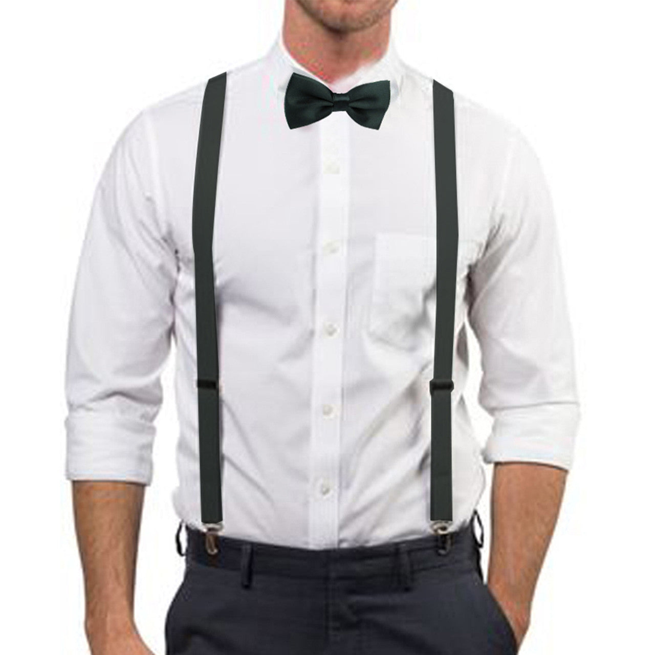 Dark Green Bow Tie