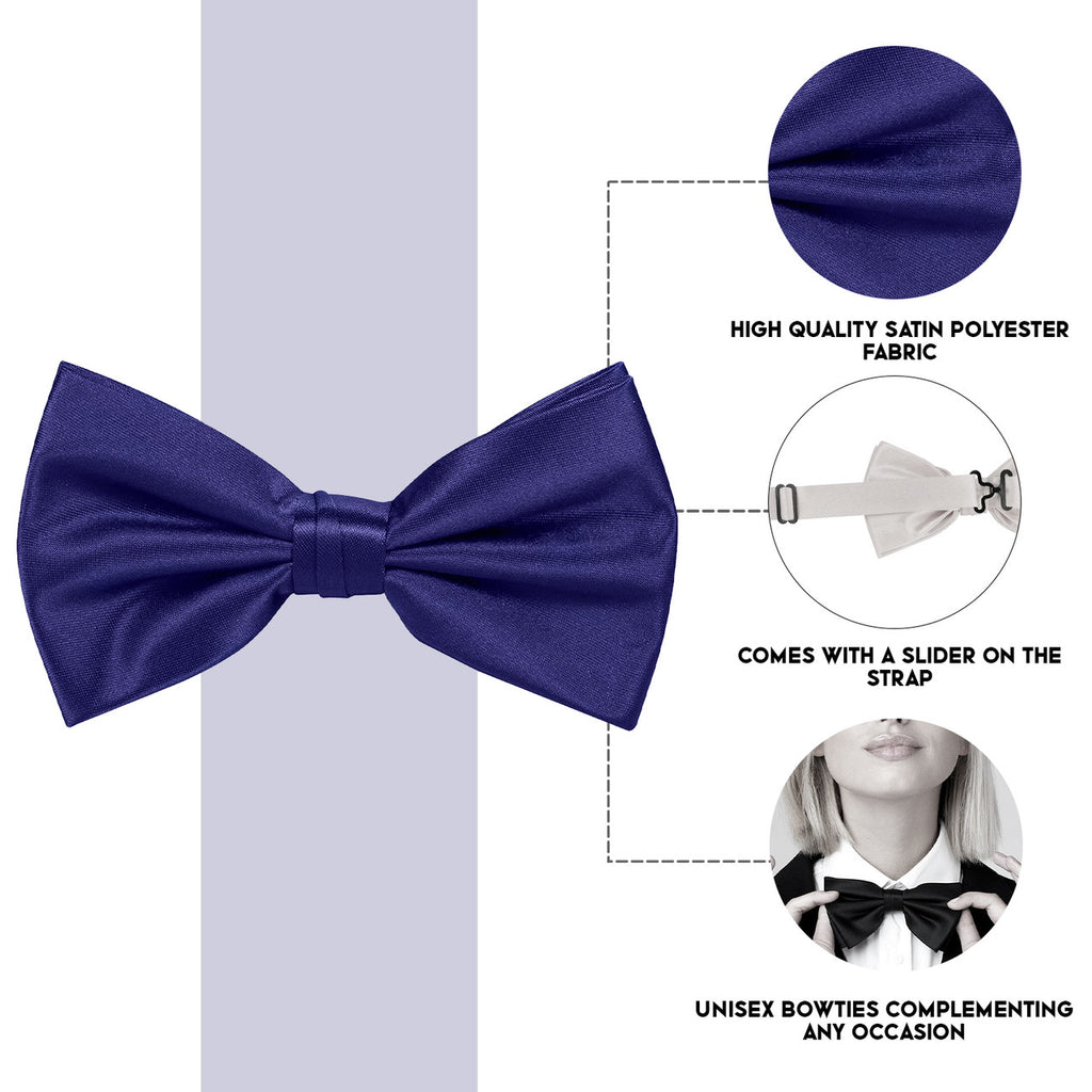 Dark Purple Bow Tie