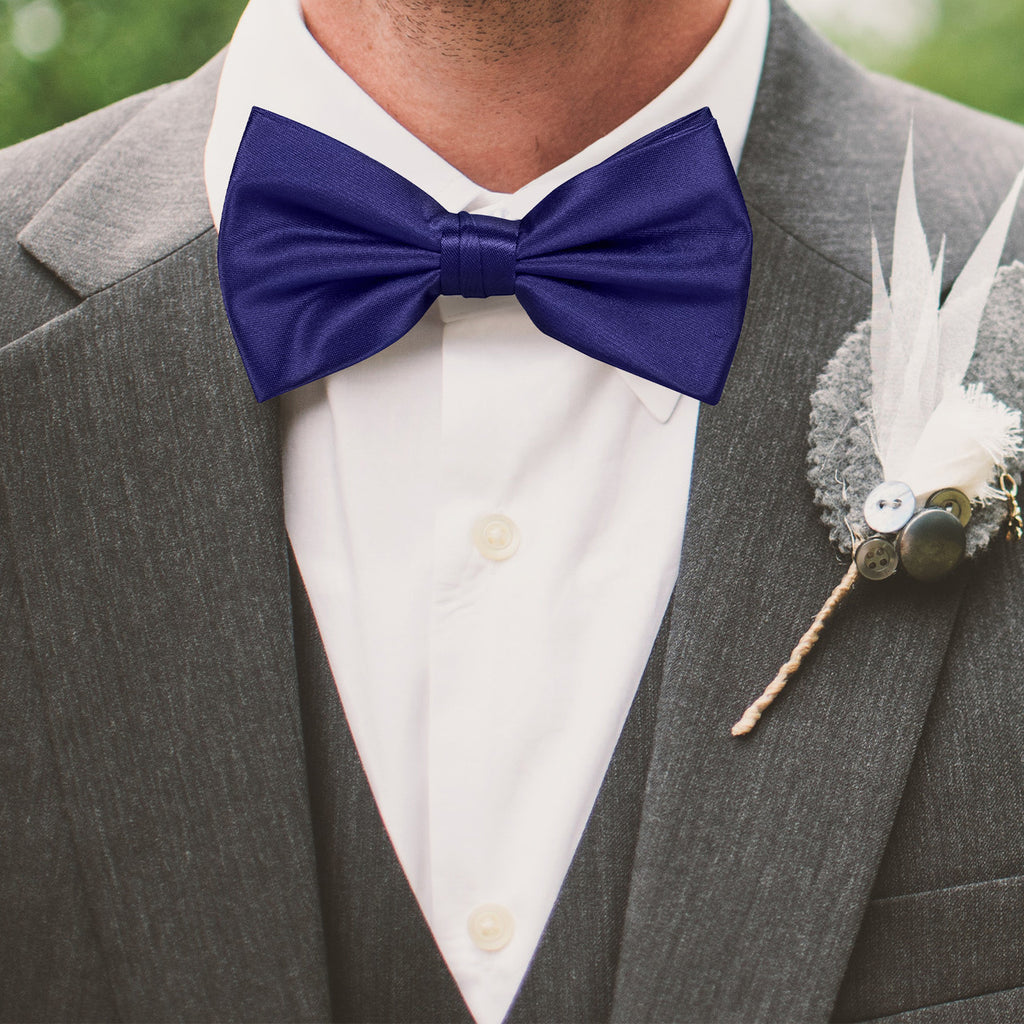 Dark Purple Bow Tie