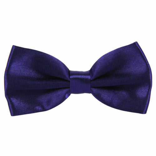 Dark Purple Bow Tie