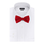 Deep Red Bow Tie