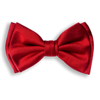 Deep Red Bow Tie