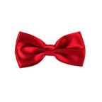 Deep Red Bow Tie