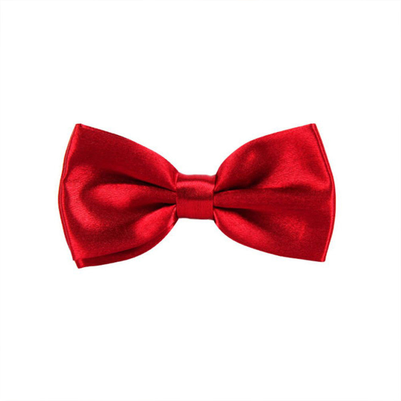 Deep Red Bow Tie