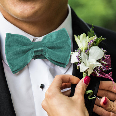 Forest Green Bow Tie