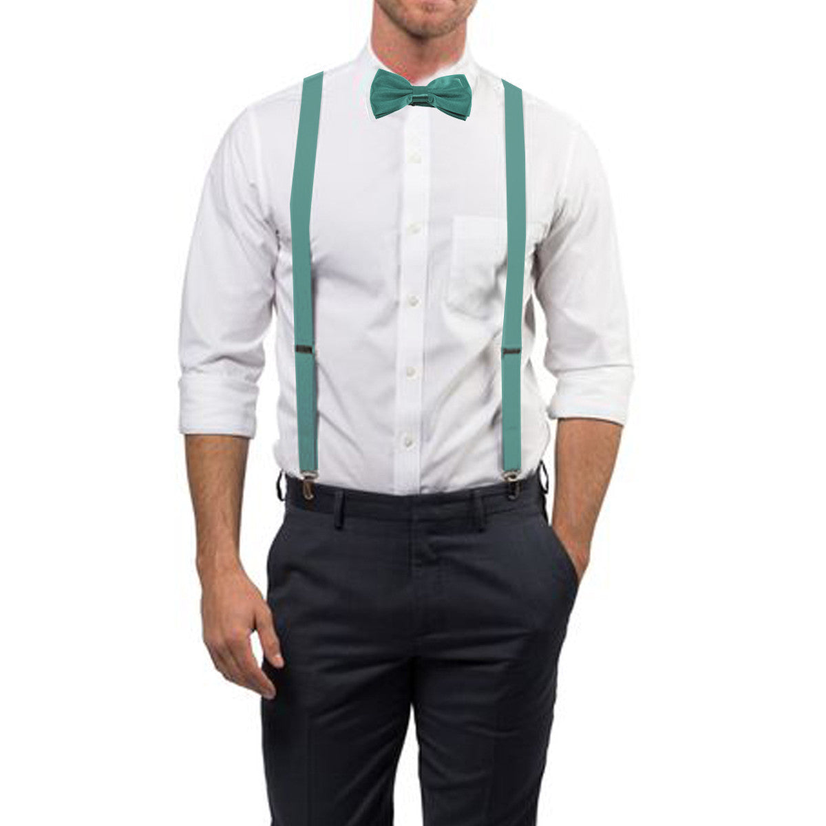 Forest Green Bow Tie