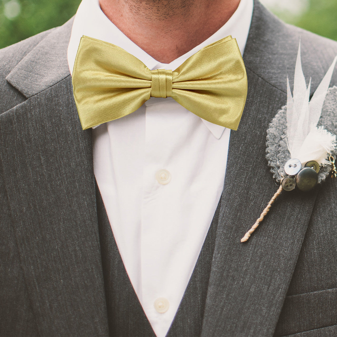 Gold Bow Tie