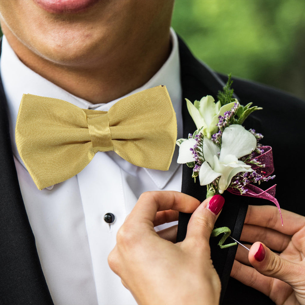 Gold Bow Tie