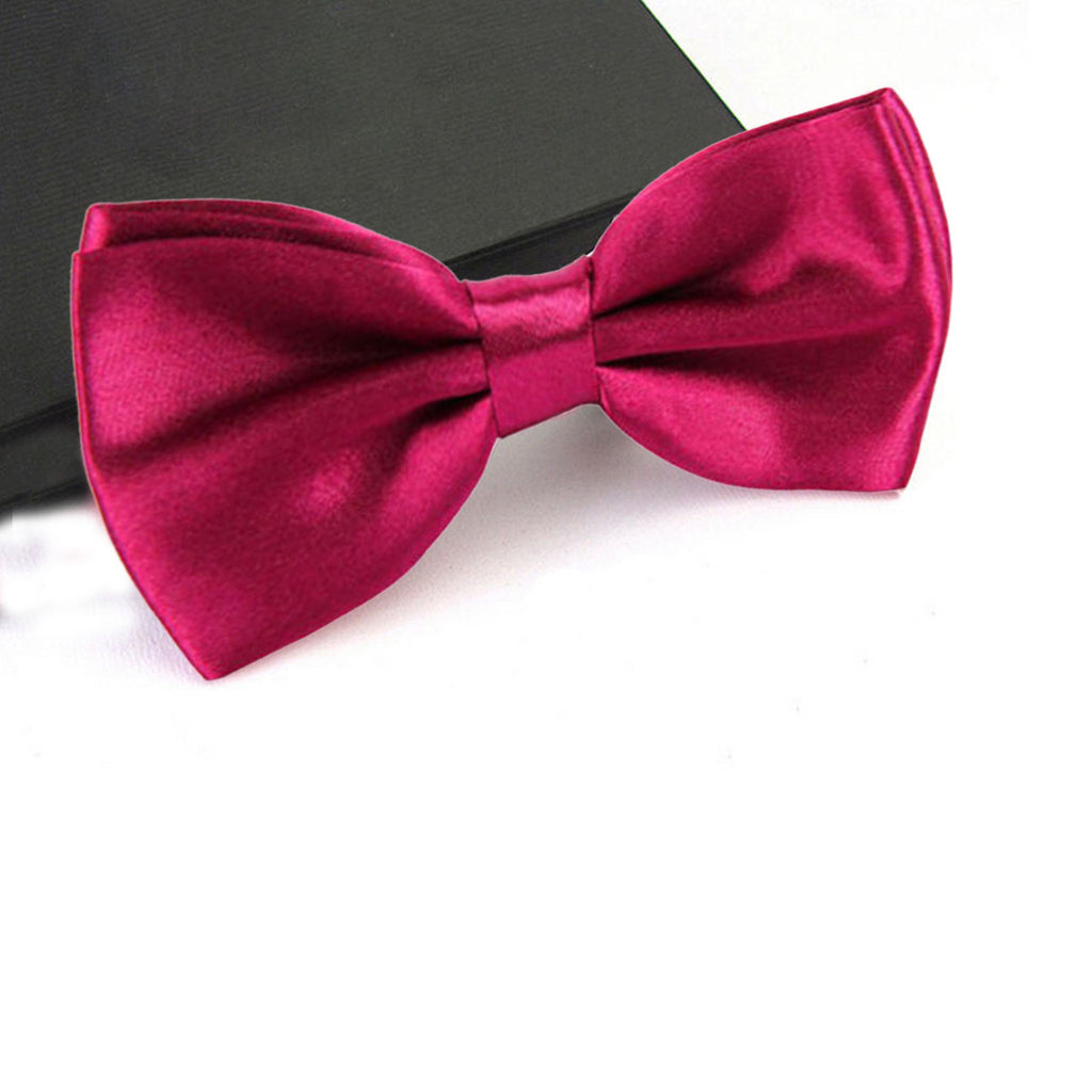 Hot Pink Bow Tie